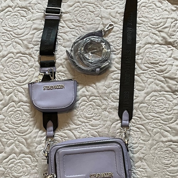 Steve Madden Purple Crossbody Bag - Picture 2 of 9